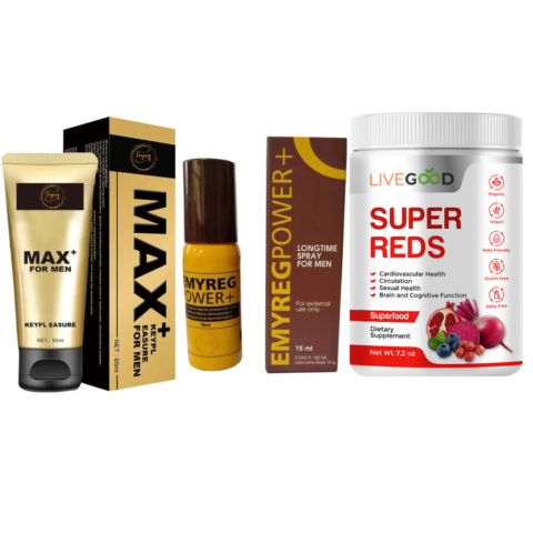 Combo 1, Super Reds, Sprays, Cream